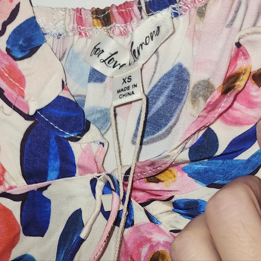 For Love & Lemons Gianna floral midi dress  Size XS - Picture 3 of 4